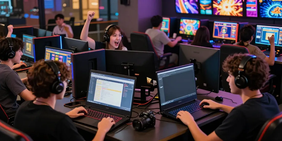Players enjoying slot games at TX88, showcasing excitement and community interaction.